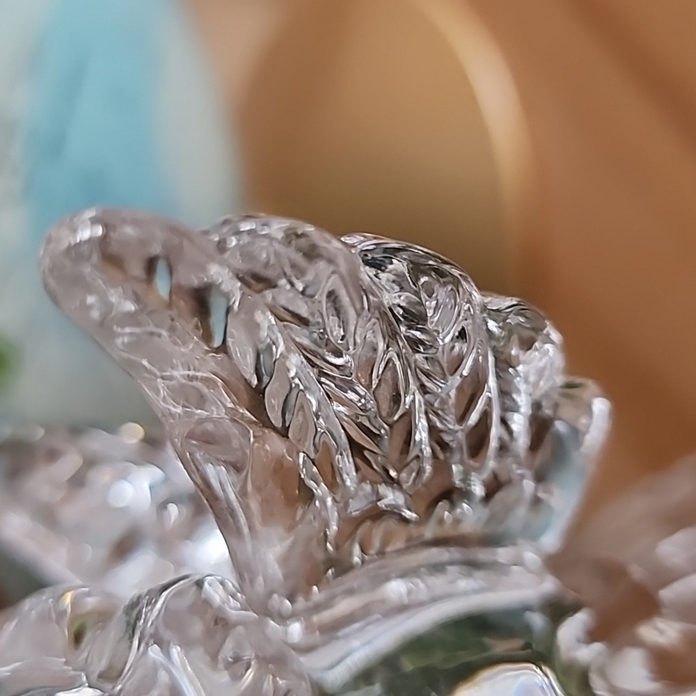 Mikasa Clear Glass Angel Figurine - Picture 10 of 12